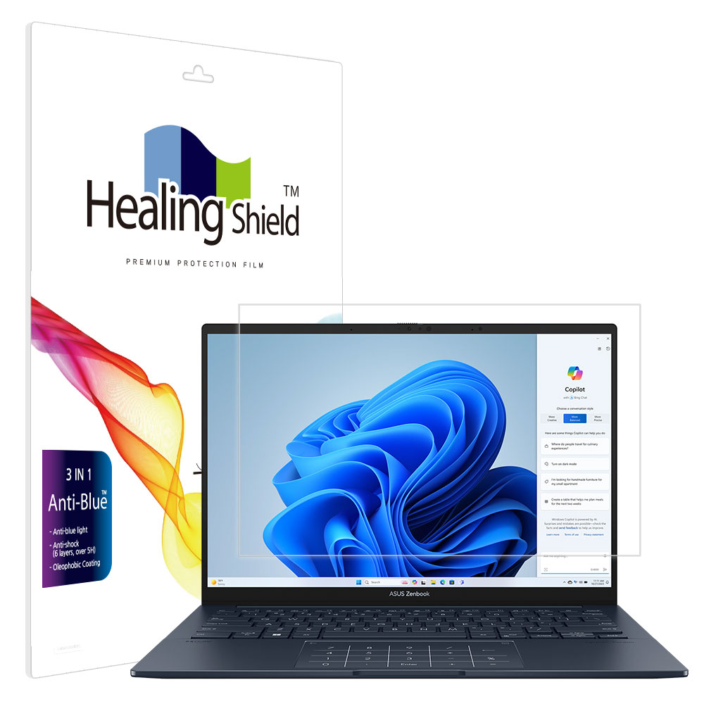 에이수스 젠북 14 OLED UX3405 블루라이트차단 액정보호필름 - 메인 이미지