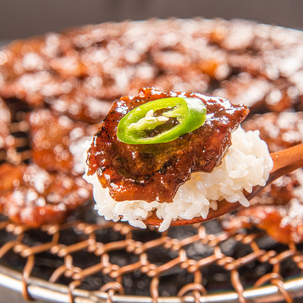 국내산 한돈 양념 돼지갈비 LA갈비 숯불 등갈비 - 상세 이미지 3