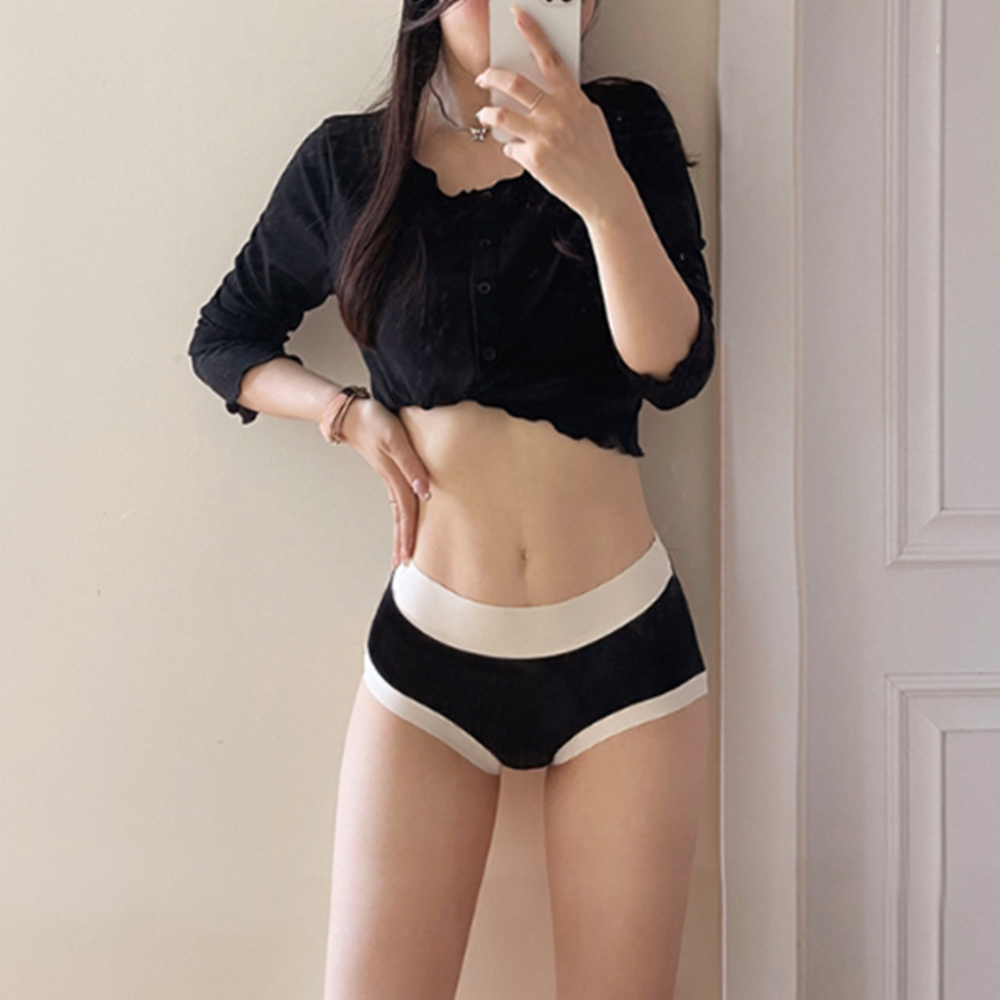 라인없는팬티 심리스 여성 무봉제 햄라인 노라인 팬티 - 상세 이미지 2