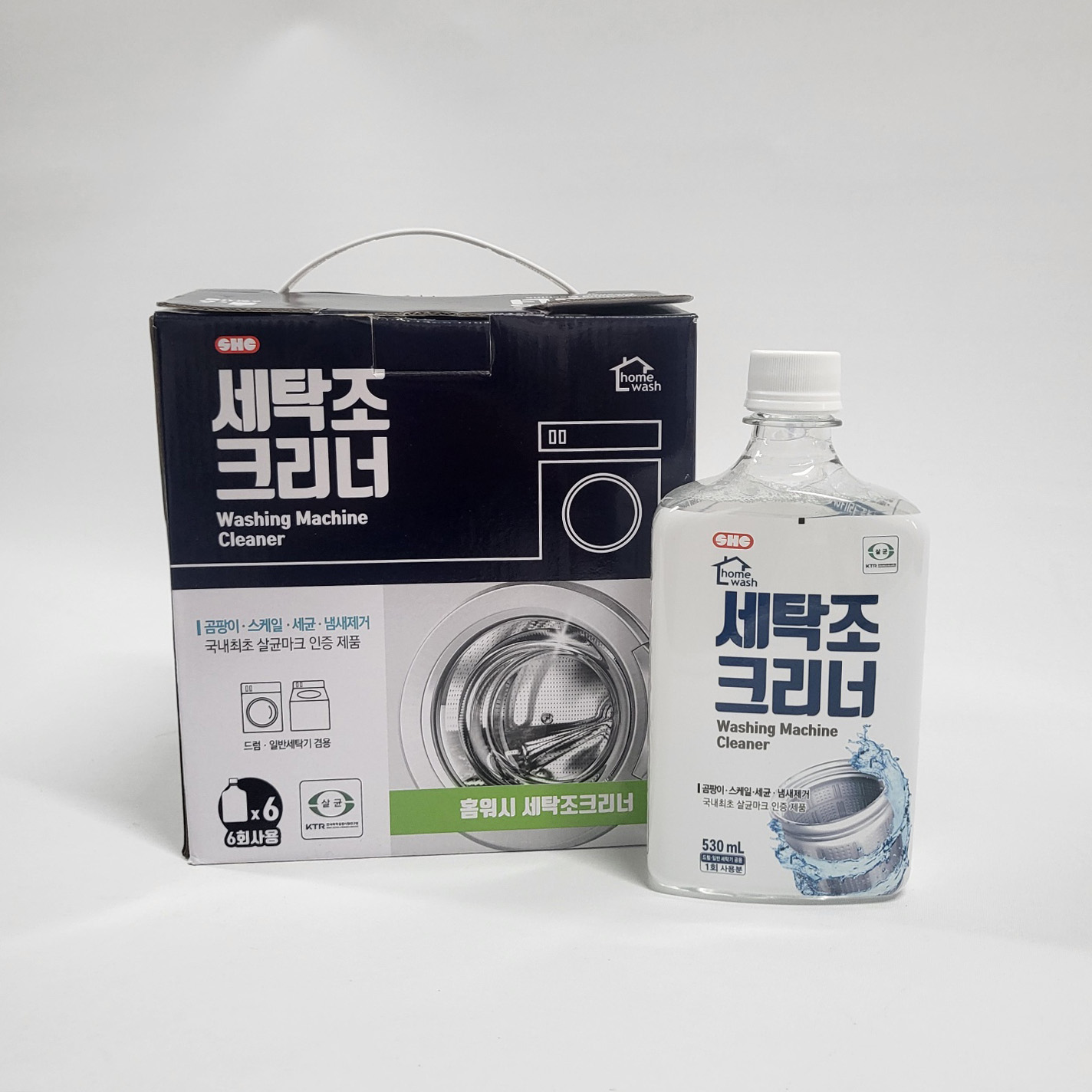 코스트코 홈워시 세탁조 크리너 530mL x 6개 세탁기 청소용 클리너 - 상품 이미지