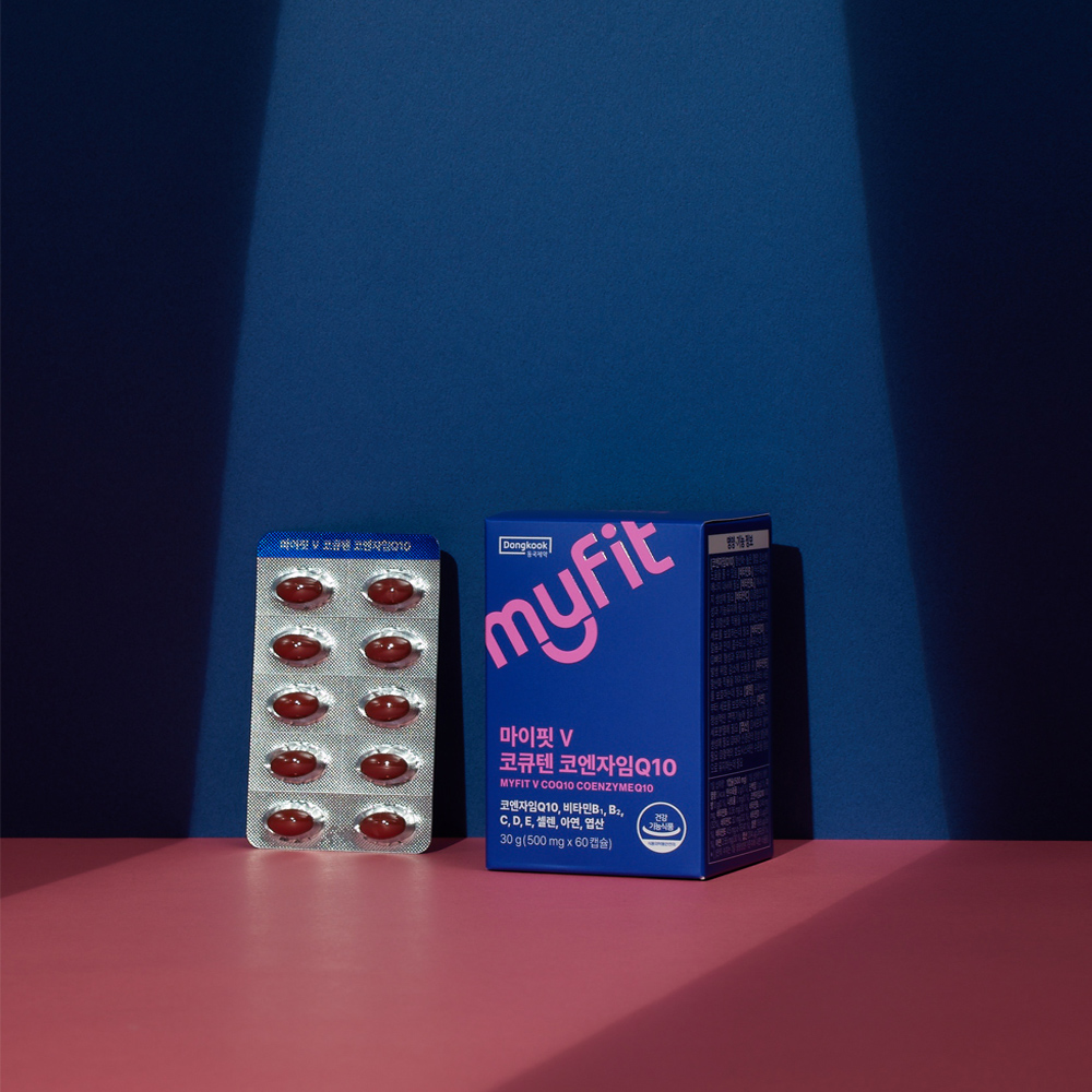 [2개월] 동국제약 마이핏V 코큐텐 코엔자임Q10 혈압 항산화 영양제 60캡슐, 1개 이미지 4