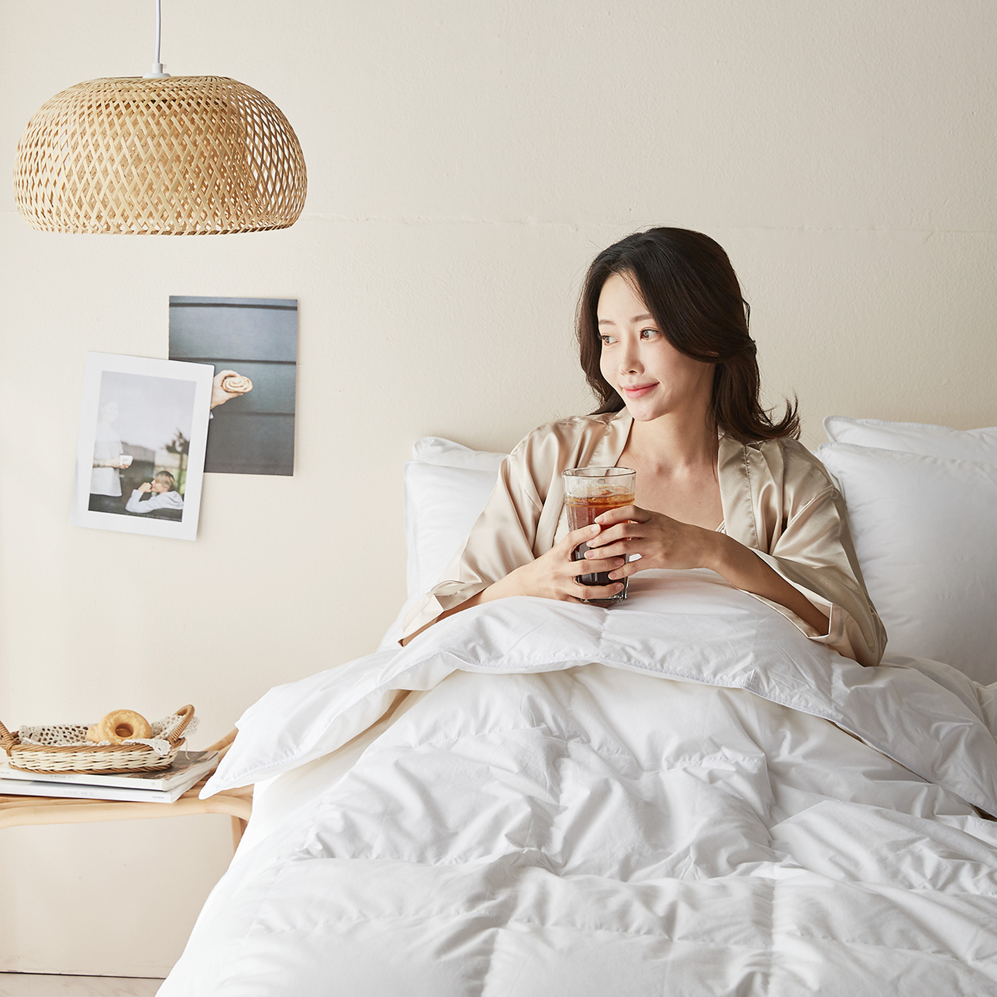 클래식패브릭 알러지케어 폴란드 90% 여름구스이불 SS