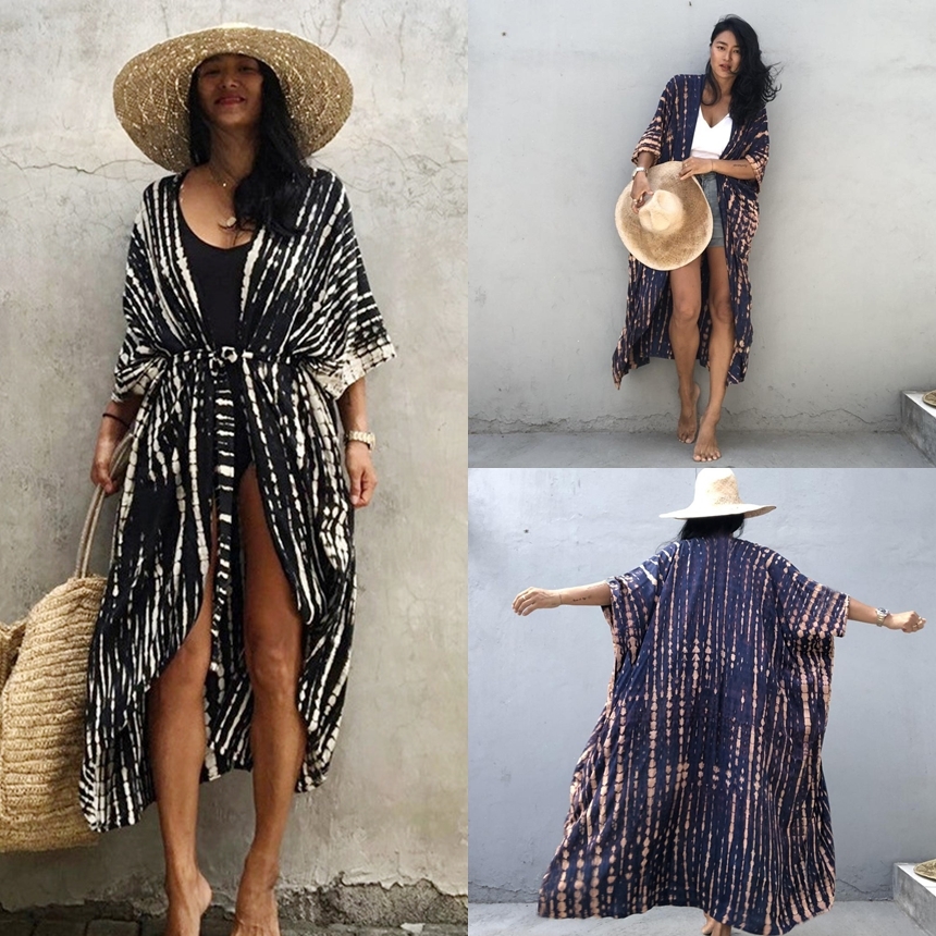 커버업 수영복 로브가디건 빅사이즈 여성 여름 휴양지 비키니 비치 가운