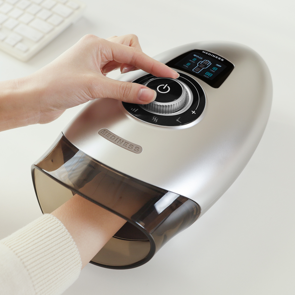 로켓 다이얼 공기압 온열 손가락 손목 손등 손바닥 안마기 손마사지기 MDM-770 상세 이미지 6