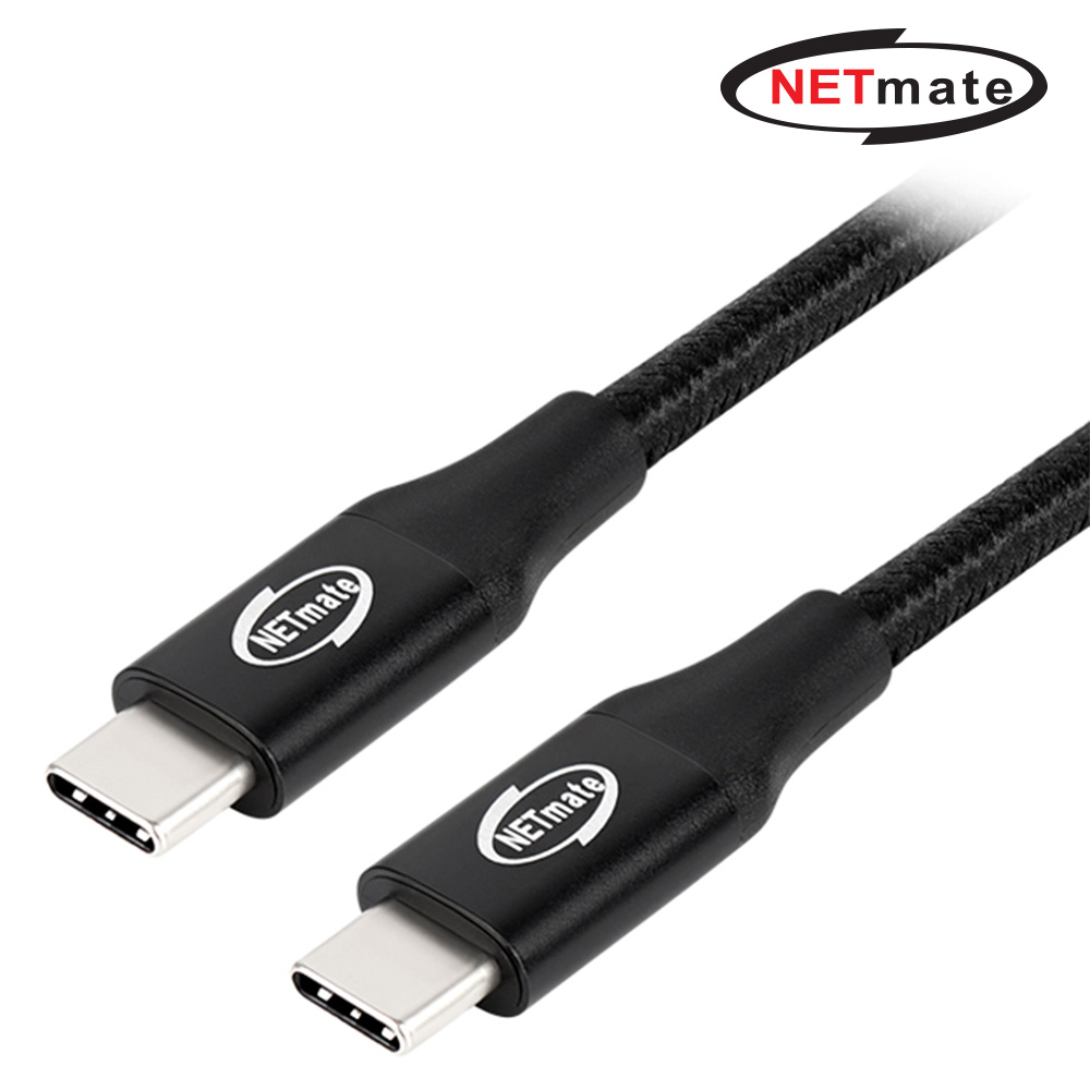 강원전자 넷메이트 USB3.1 Gen2 CM-CM 케이블 1m NM-UNC301 - 메인 이미지