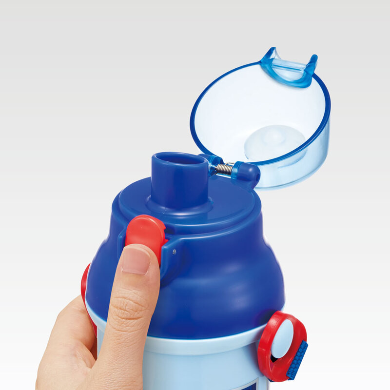 [발주상품 2~4 영업일 후 발송예정] 스케이터 프라레일 캐릭터 원터치 다이렉트 보틀 480ml PSB5SANAG - 하카타몰