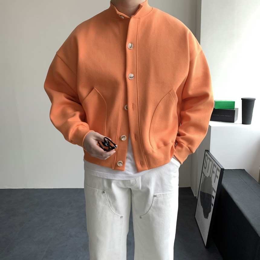 (SALE)남자크롭가디건 남자라운드가디건 - 상세 이미지 4