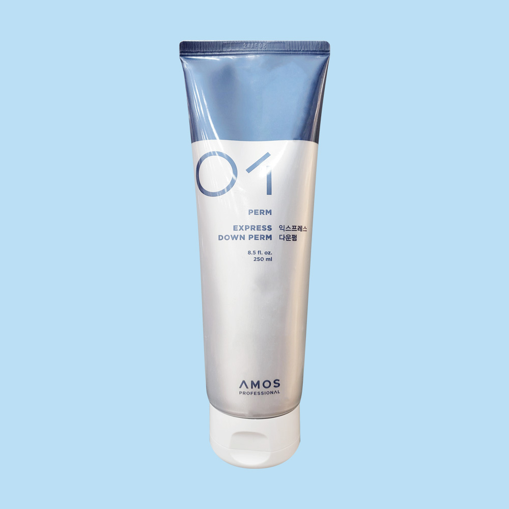 아모스 익스프레스 다운펌 250ml 산화제필요없는 세상편한 펌제 - 상품 이미지