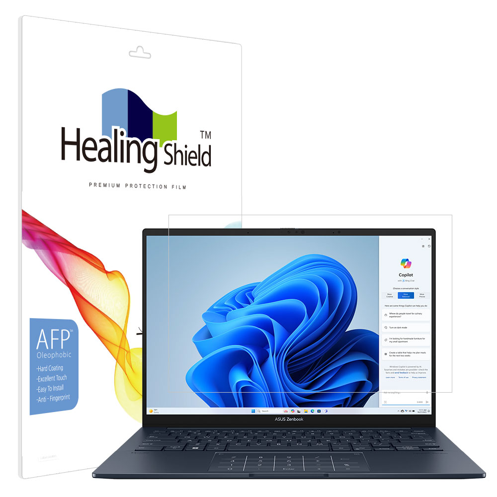 에이수스 젠북 14 OLED UX3405 올레포빅 액정보호필름 - 메인 이미지