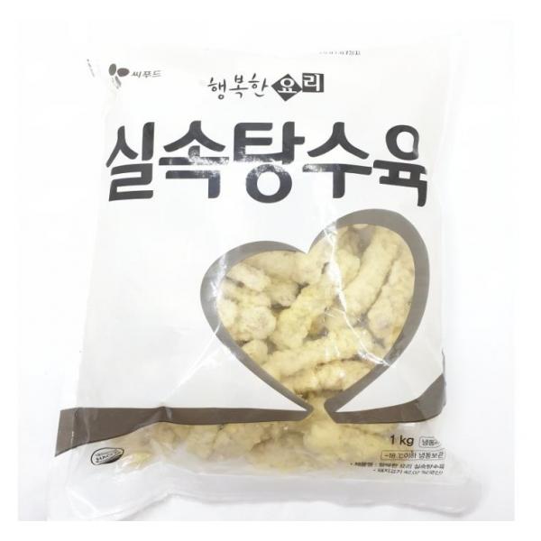 행복한요리 실속탕수육 CJ씨푸드 1kg 냉동 : 식재온