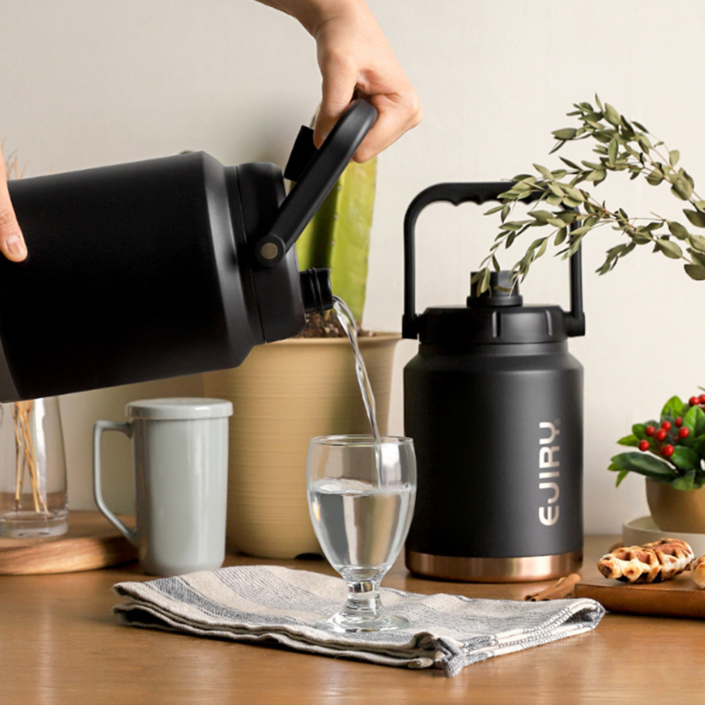 미니워터저그 헬스장 캠핑 등산용 보온보냉 스테인리스물통2L