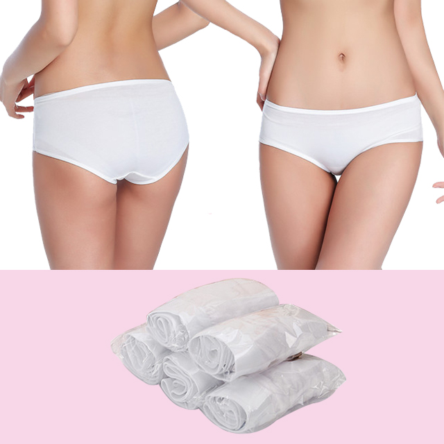 남성 편안한 모달 여행 캠핑 출장 휴대 일회용 팬티 5장세트