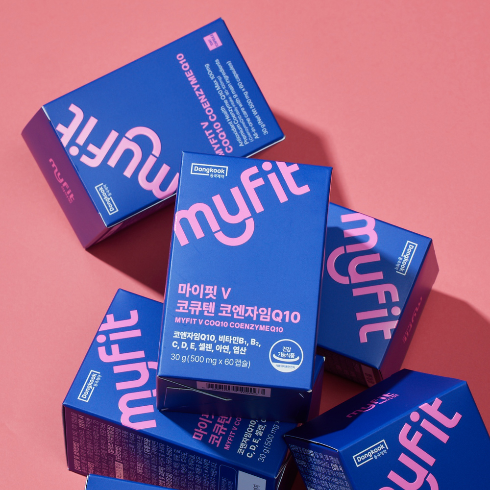 [2개월] 동국제약 마이핏V 코큐텐 코엔자임Q10 혈압 항산화 영양제 60캡슐, 1개 이미지 3