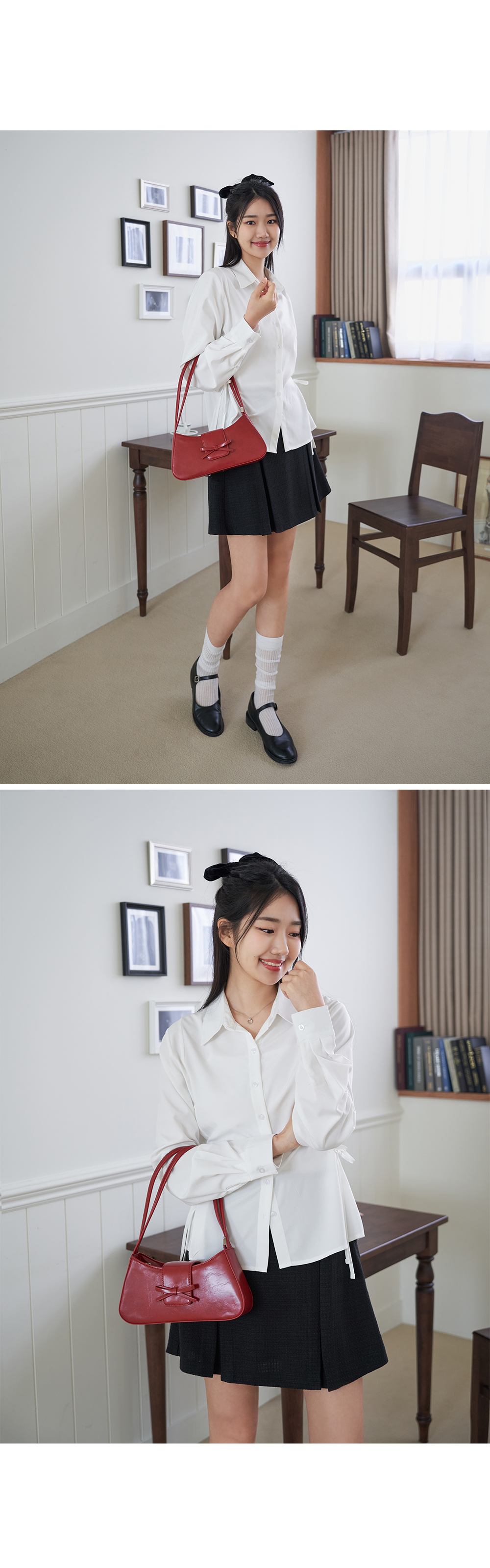 [단독][MADE] 빅사이즈 55-100 라넬 트위드 셋업 자켓 스커트 투피스 하객룩 상세 이미지 36