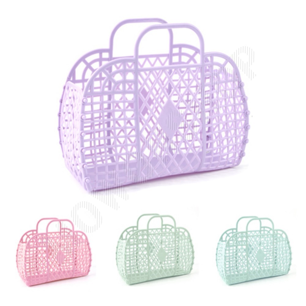 미니 목욕바구니 소형 목욕가방 수영장 목욕탕바구니