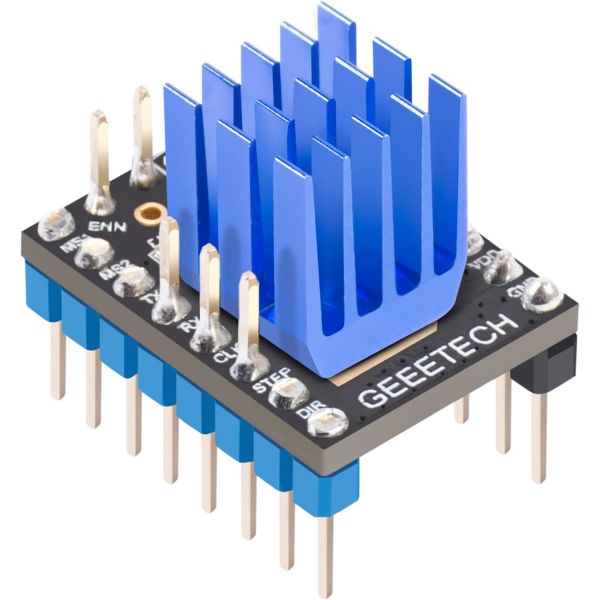 3D 프린터용 히트싱크가 장착된 지오텍 1PCS TMC2209 UART 스텝퍼 모터 드라이버 프린터 컨트롤러 보드가 StepDIR 및 모드 지원 : 베르에잇