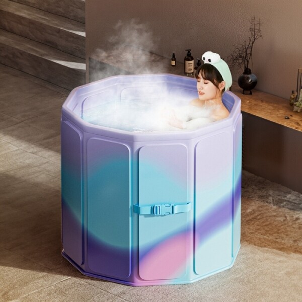 접이식 간이 욕조 가정용 원룸 반신욕 강아지 애견 목욕 수영장