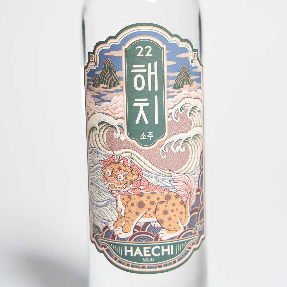 해치소주 22도 375ml 토끼소주 X 고릴라브루잉 - 상세 이미지 2