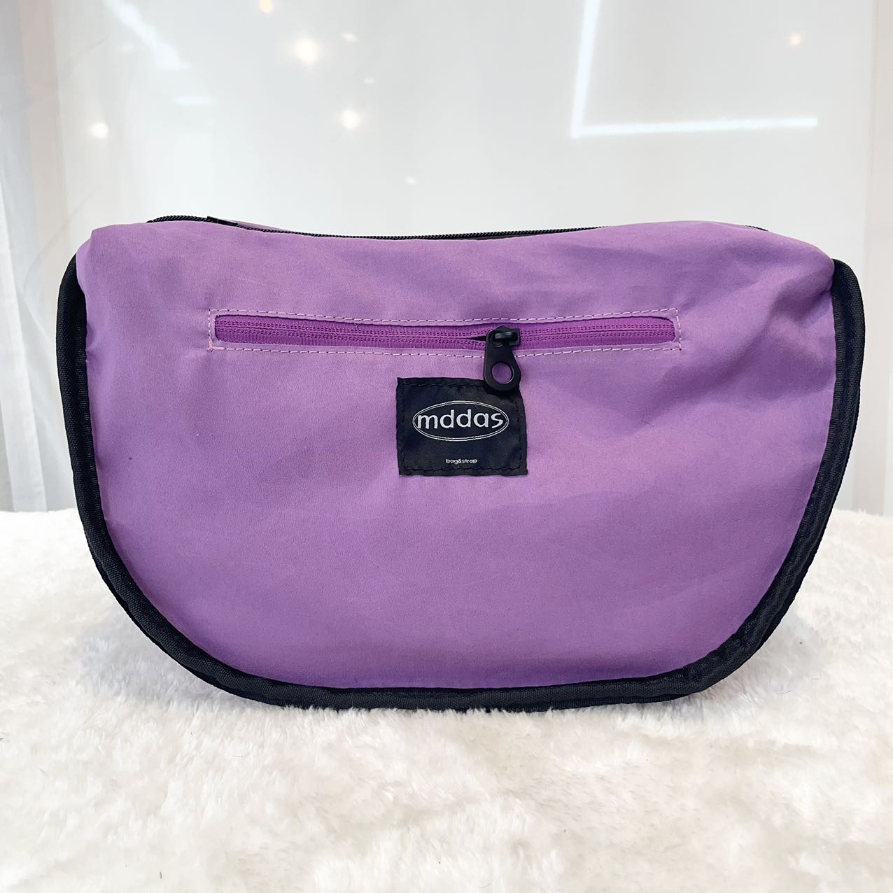 반달 여행용 크로스백 보부상 가벼운 유럽여행가방 핸드폰 도난방지 크로와상백 나일론