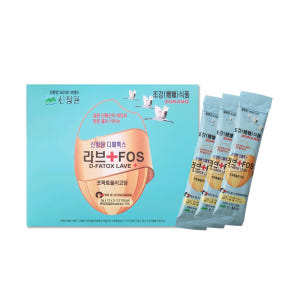 신정원 유산균 효소 식이섬유 장건강 라브 플러스 FOS 5gx60포 맛있게 먹은 솔직 후기 - 상품 이미지 1