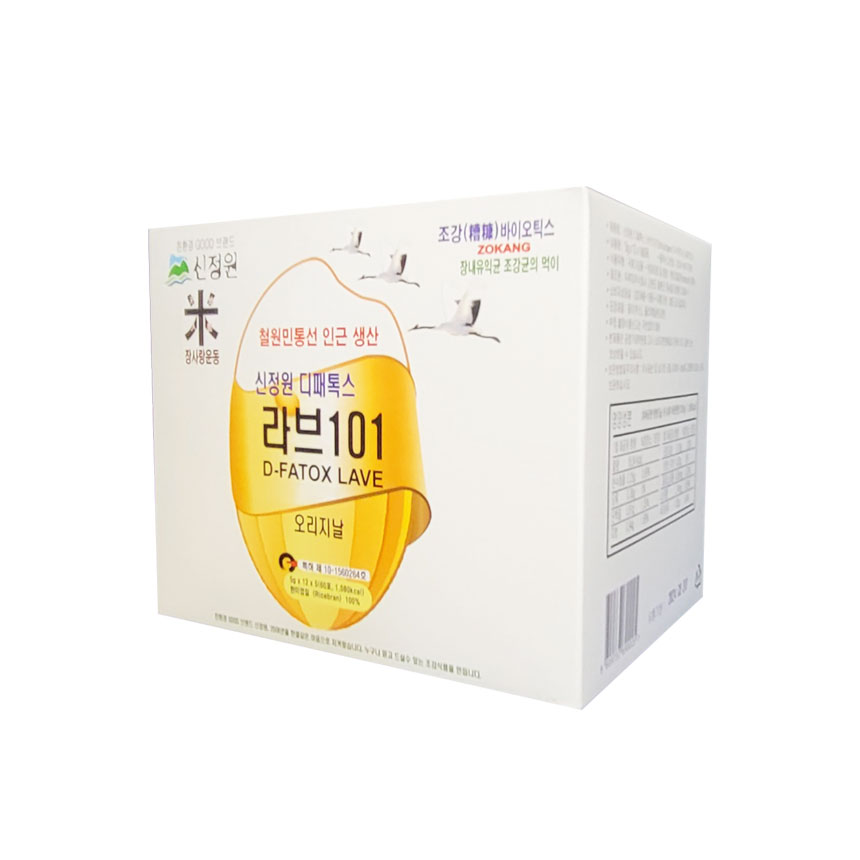 조강식품 신정원 디패톡스 라브 101 라이스브랜 60포