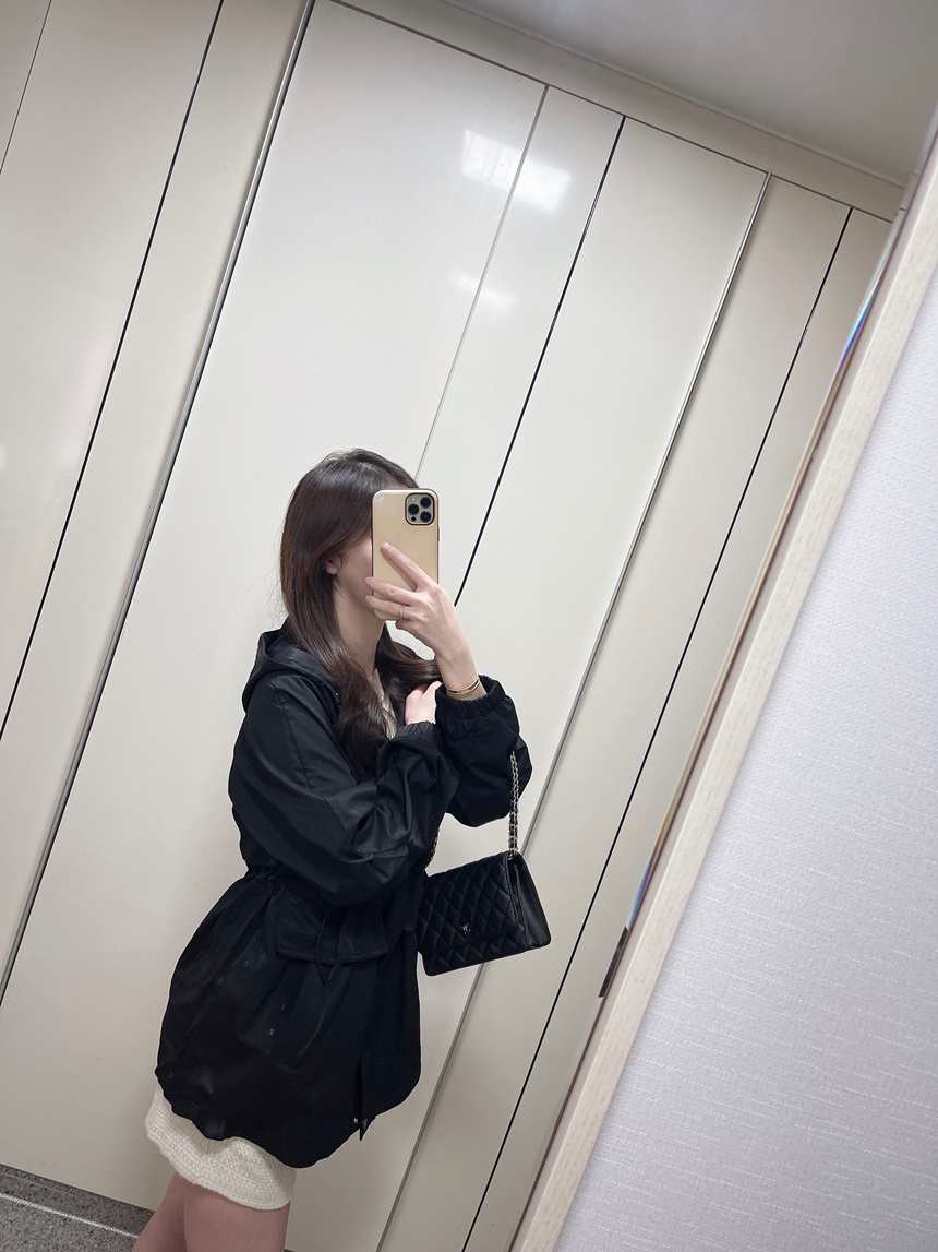 [신상💛핏보장]몽 스트링 후드 숏 루즈핏 야상 집업 자켓 상세 이미지 38