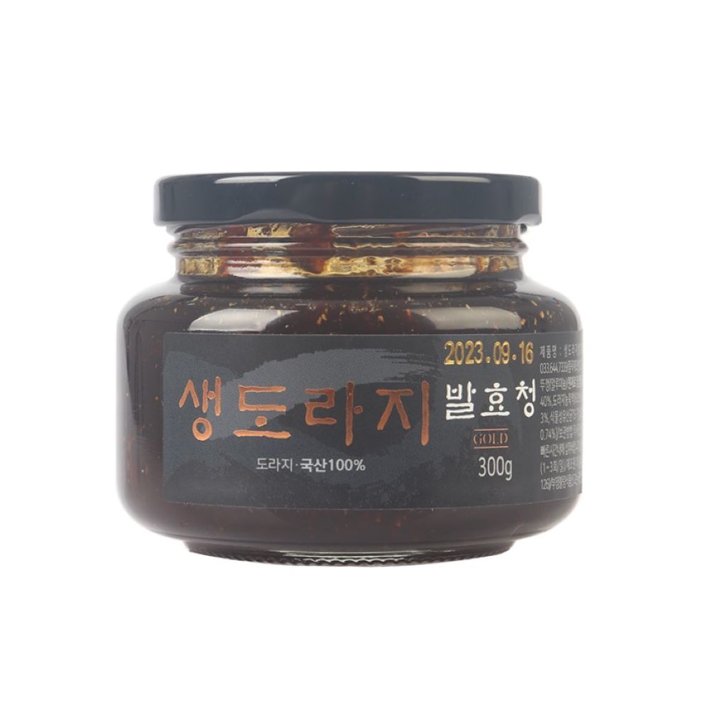 약도라지청 흑도자리청 강원도 진액 효능 300g - 상세 이미지 3