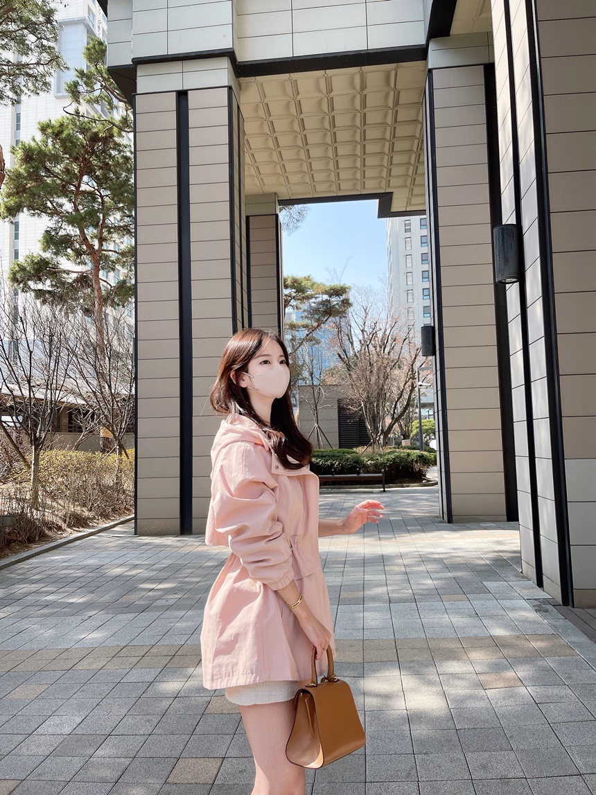 [신상💛핏보장]몽 스트링 후드 숏 루즈핏 야상 집업 자켓 상세 이미지 14