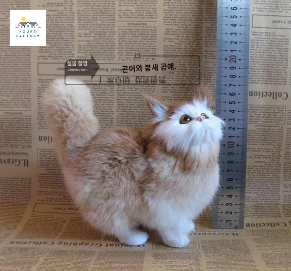 리얼 데코 인형 장식 소장용 고양이 촬영용 - 상세 이미지 3