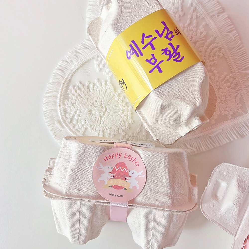 부활절비누 교회 선물 달걀 계란 비누 2구 - 상세 이미지 5