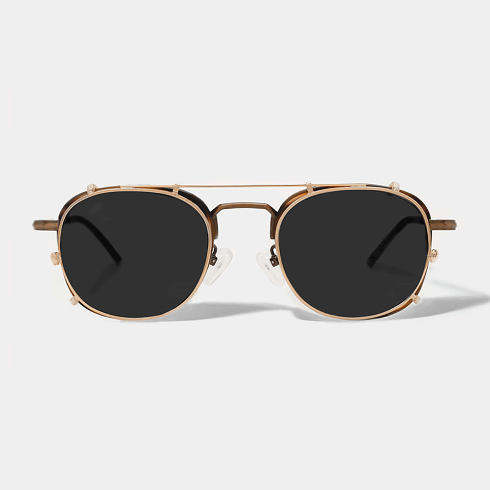 아키하루 1005 긱시크 티타늄 호피 뿔테안경 블루라이트차단 남자 여자 시력보호 패션 안경