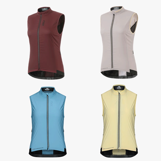 NSR 클럽 제퍼 방풍 조끼 질렛 바람막이 여성