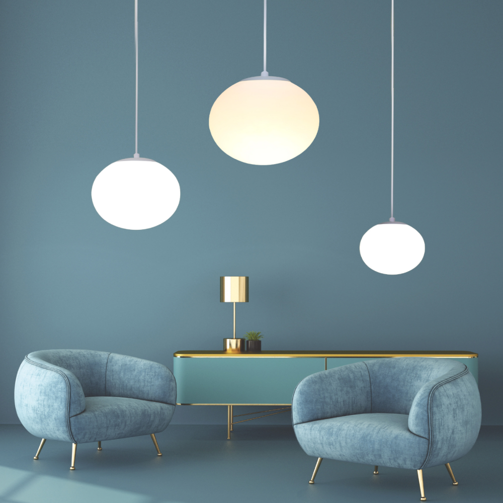 KC인증/당일출고 북유럽식탁등 LED 레일 펜던트 갓등 유리 4인 식탁등 150/직부