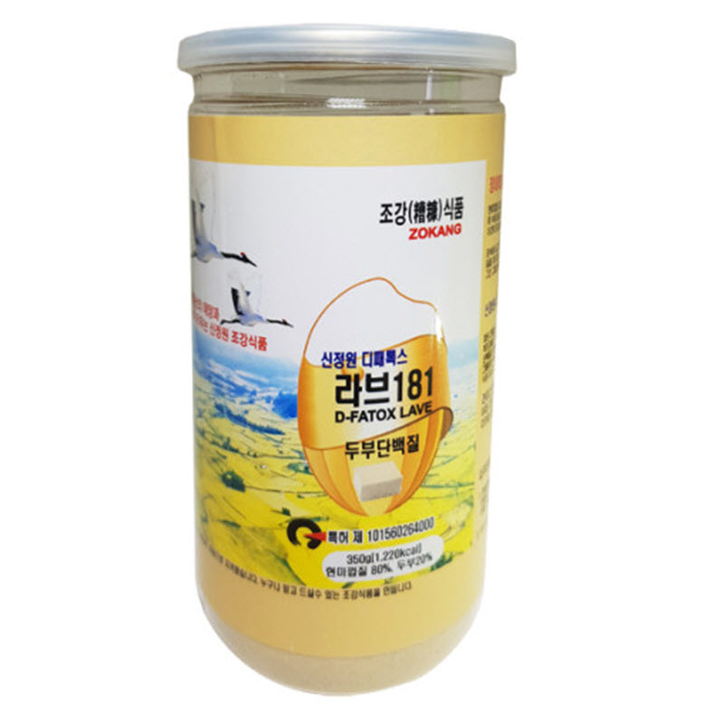 조강식품 신정원 디패톡스 두부단백질 라브 181 350g