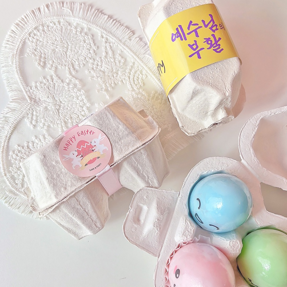 부활절비누 교회 선물 달걀 계란 비누 2구 - 상세 이미지 2