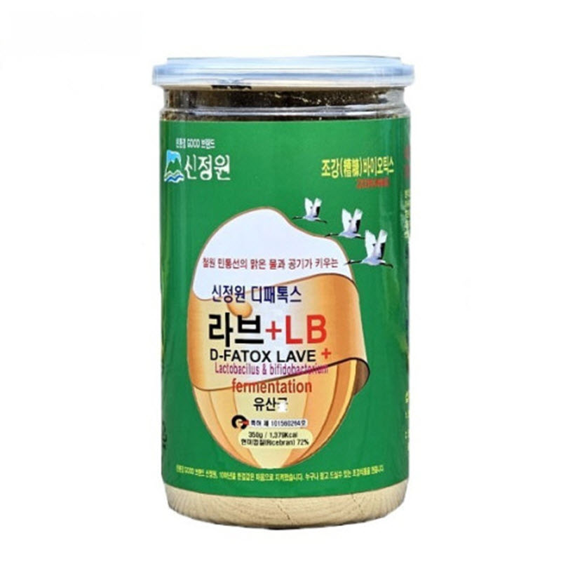 조강식품 신정원 디패톡스 라브 플러스 LB 350g 통 - 상품 이미지