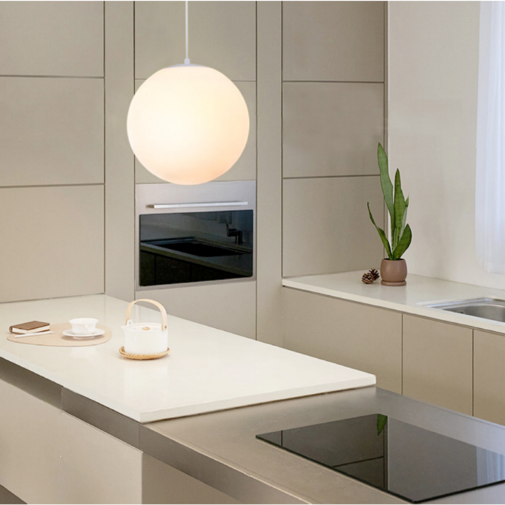 KC인증/당일출고 북유럽식탁등 LED 레일 펜던트 갓등 유리 4인 식탁등 150/직부