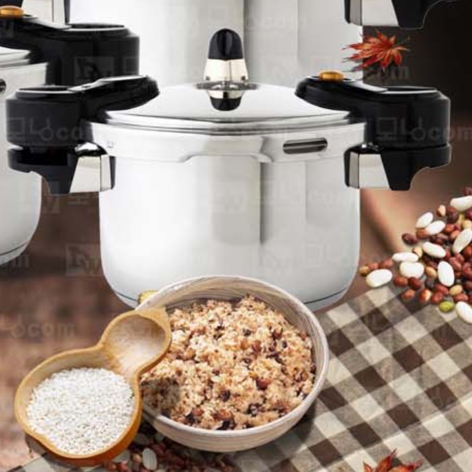 대웅 스텐레스 소형 압력 밥솥 풀스테인레스 3인용 압력 밥솥