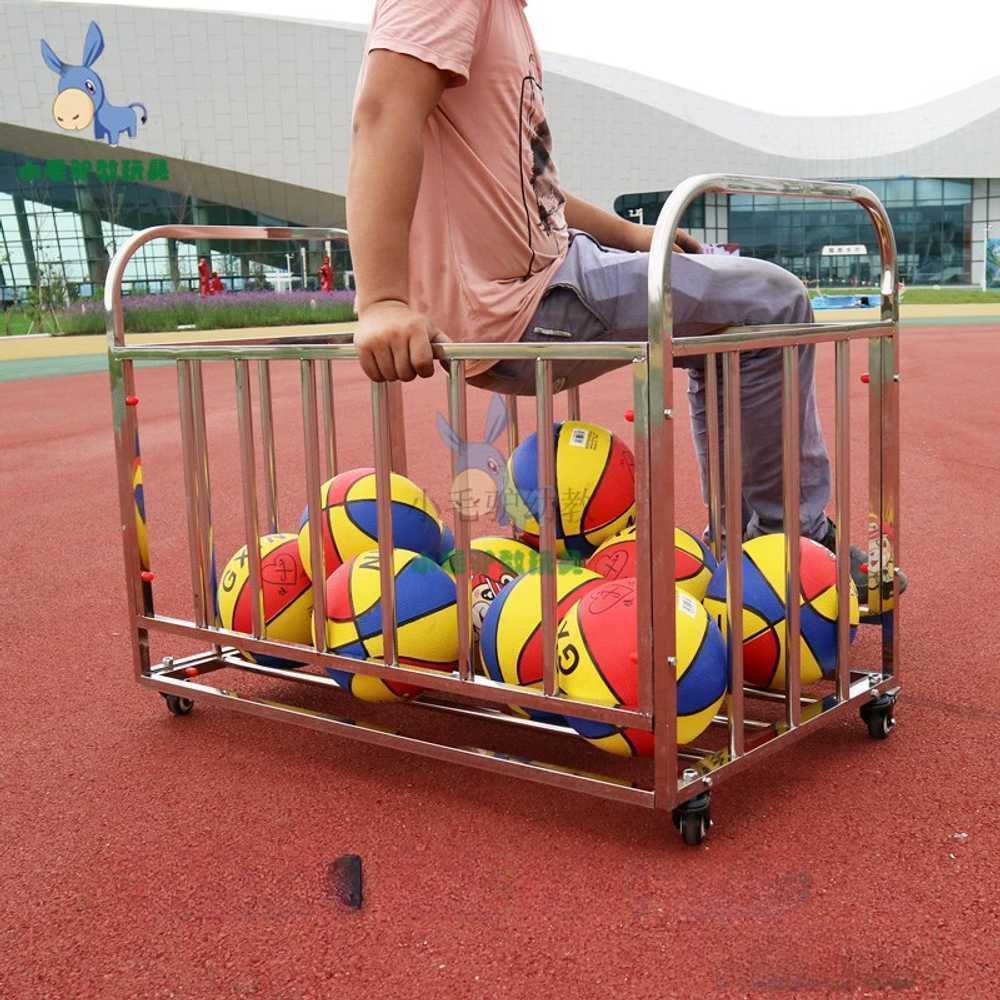 체육관 강당 캐리어 카트 축구공 농구공 보관함 학교 - 상품 이미지