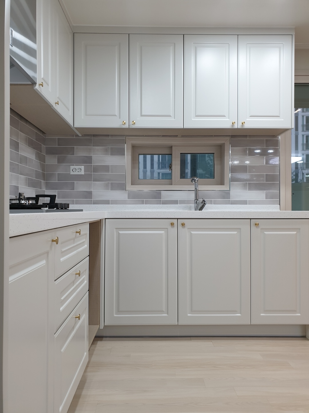 한솔 제로조인트 주방 싱크대문짝 씽크대 문짝 도어 교체 상하부장 셀프리폼 1200x2400