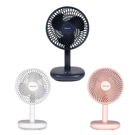 신일 탁상 책상 테이블 충전 무선 소형 선풍기 4인치