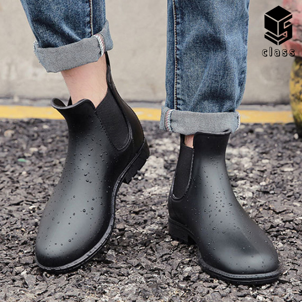 남자 장화 첼시 레인부츠 ver2 (성인 여름 방수 미끄럼방지 배달)
