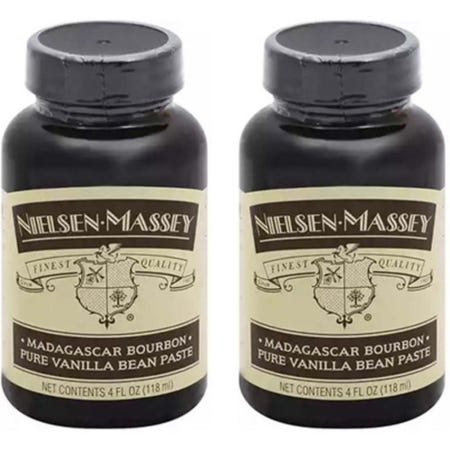 [해외]닐슨메시 마다가스카르 페이스트 바닐라 빈 버번 퓨어 118ml 2개