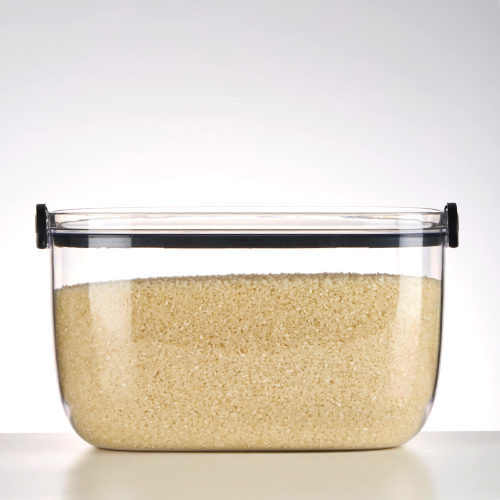 쌀통 10kg 쌀보관통 밀폐 냉장고 잡곡 보관함 곡물 보관용기 쌀독 상세 이미지 3
