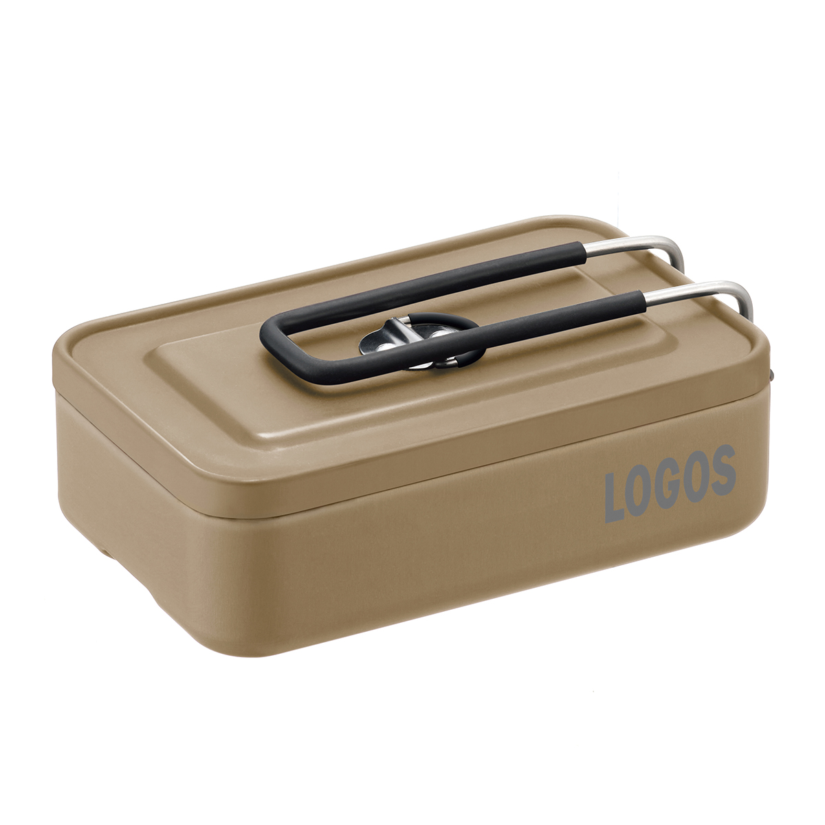 로고스 컬러 메스틴 캠핑반합 베이지 사각반합 백패킹 등산 휴대용 경량 코펠 1-2인용