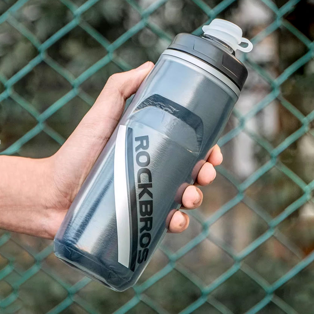 락브로스 자전거물통 스포츠물병 보냉물통 위생커버 620ml - 상세 이미지 5