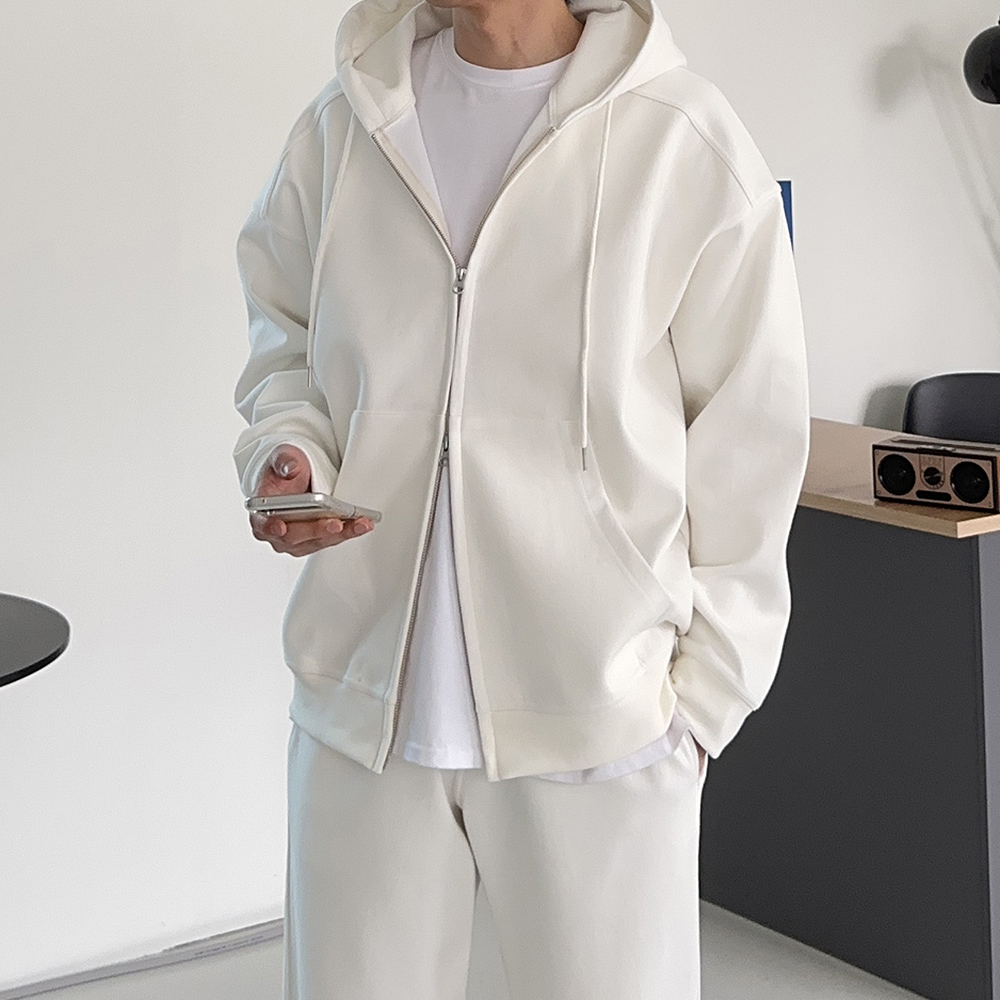 남자후드집업 무지 오버핏 모자큰 빅사이즈 후드티 맨투맨