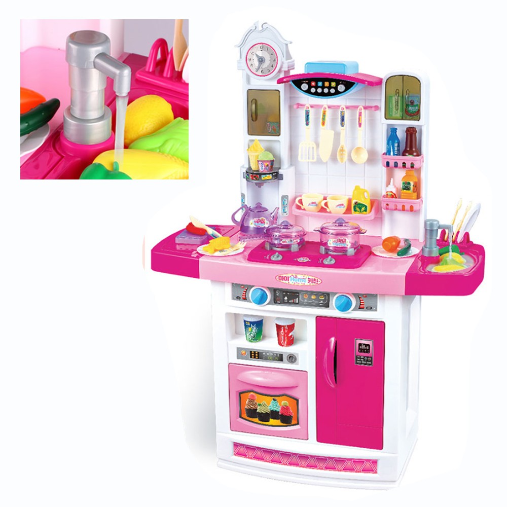 아기 물나오는 주방놀이 소품 주방놀이세트 장난감