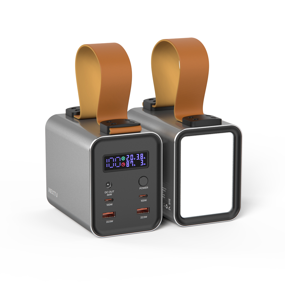 넥스트유 보이징 고속충전 100W 대용량 60,000mAh 노트북 보조배터리 이미지 3