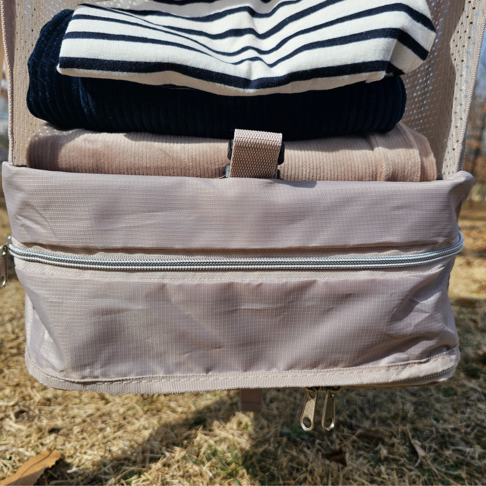 스타트오프 캠핑 옷걸이 행어 수납 파우치